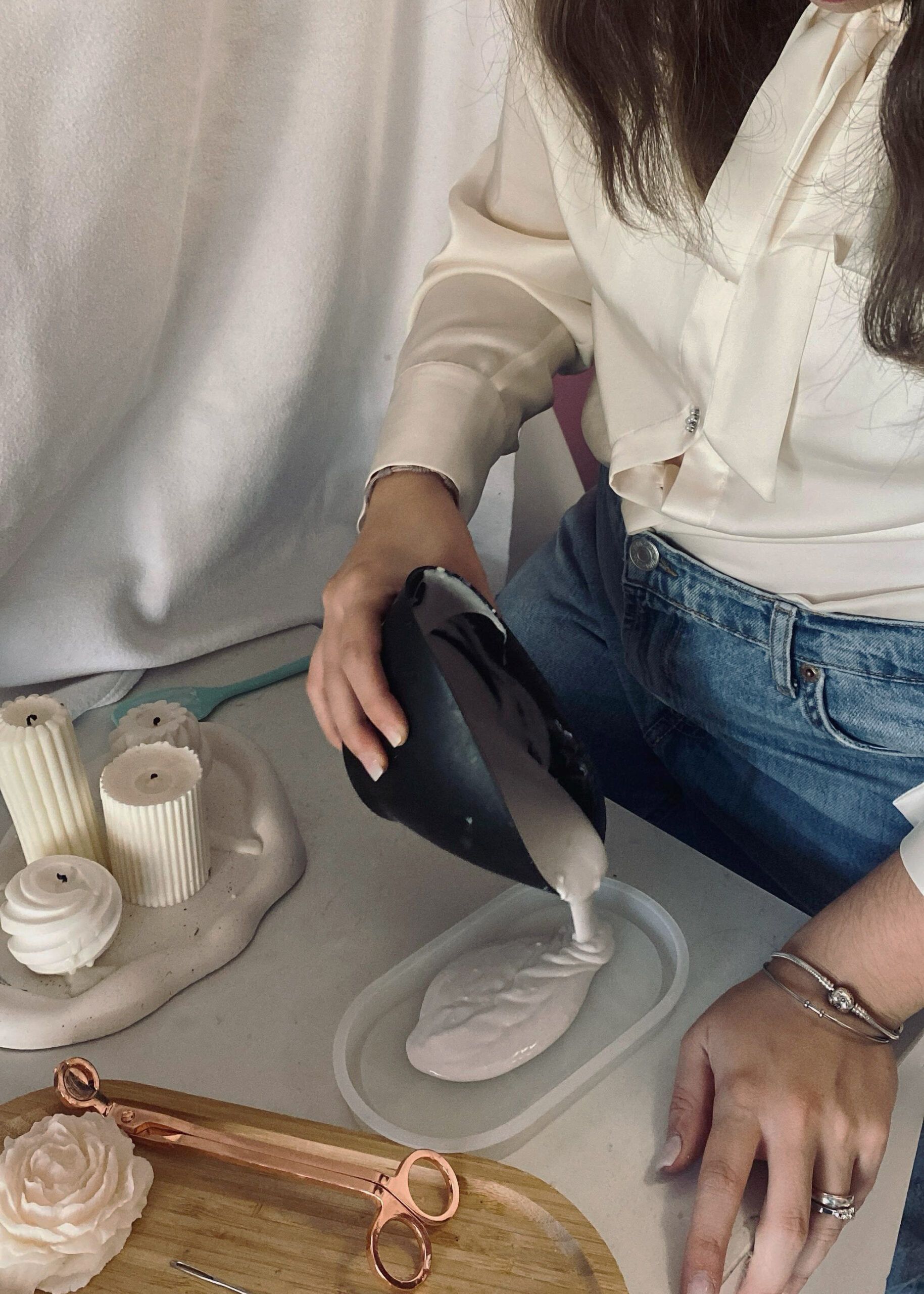 candele coeur candle