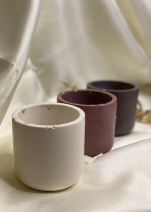 vasetto color multiuso in ecoresina