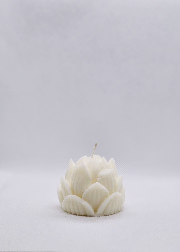 candela fiore di loto