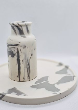 vaso marmor portafiori moderno